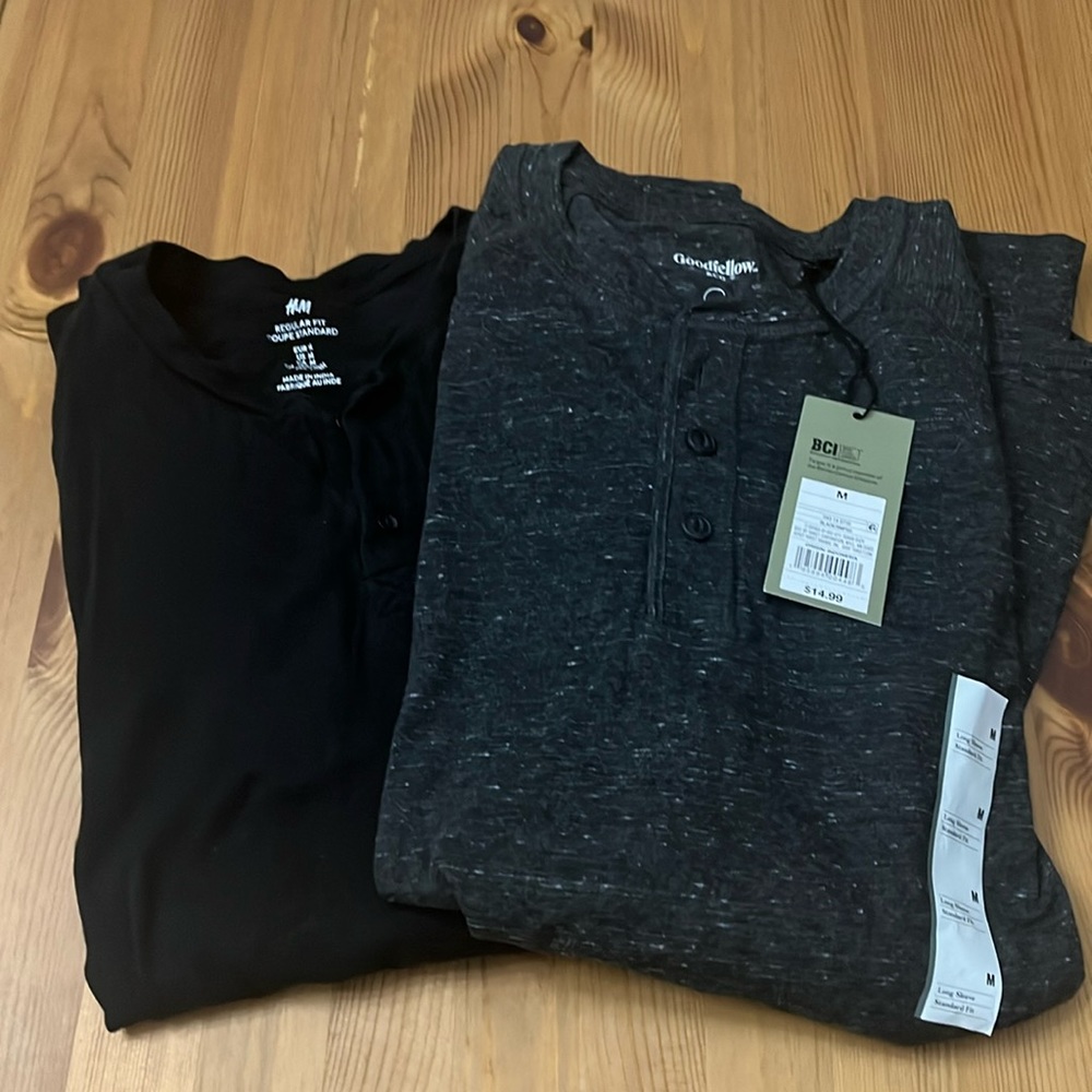 Bundle of long sleeve shirts